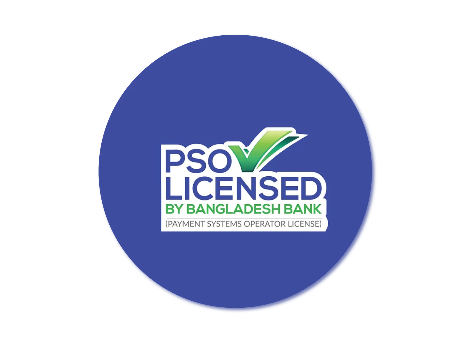 Bangladesh Bank PSO License Certificate
